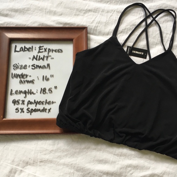 NWT Bubble Hem Crop Tank - Picture 4 of 4